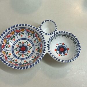 Olive dish by Ceramical - made in Spain hand painted